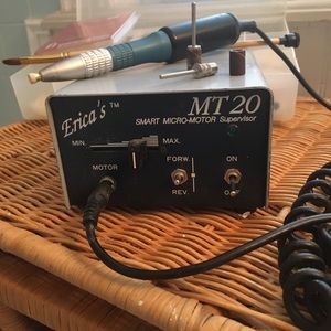 Erika MT 20 nail drill and bits